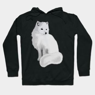 Arctic fox Hoodie